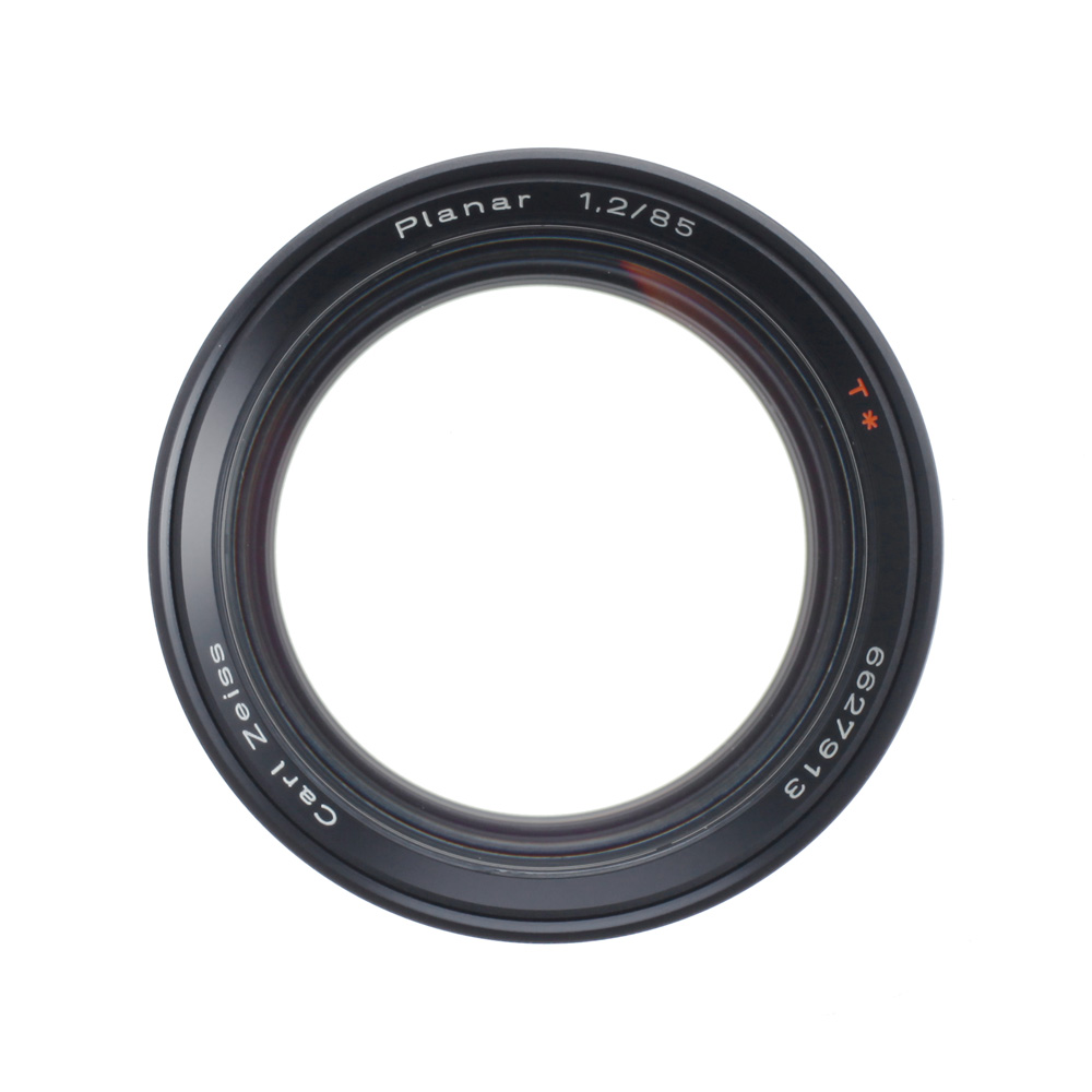 CONTAX Carl Zeiss Planar T* 85mm F1.4 MMJ Manual Lens Black