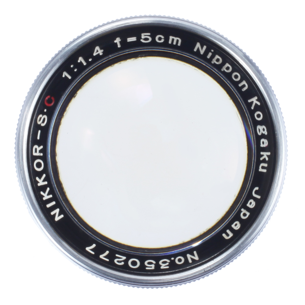 ニコン NIKKOR-S 5cm F1.4 NIKON NIPPON KOGAKU NIKKOR-S.C 5cm F1.4 50mm F1.4 LENS 4 S