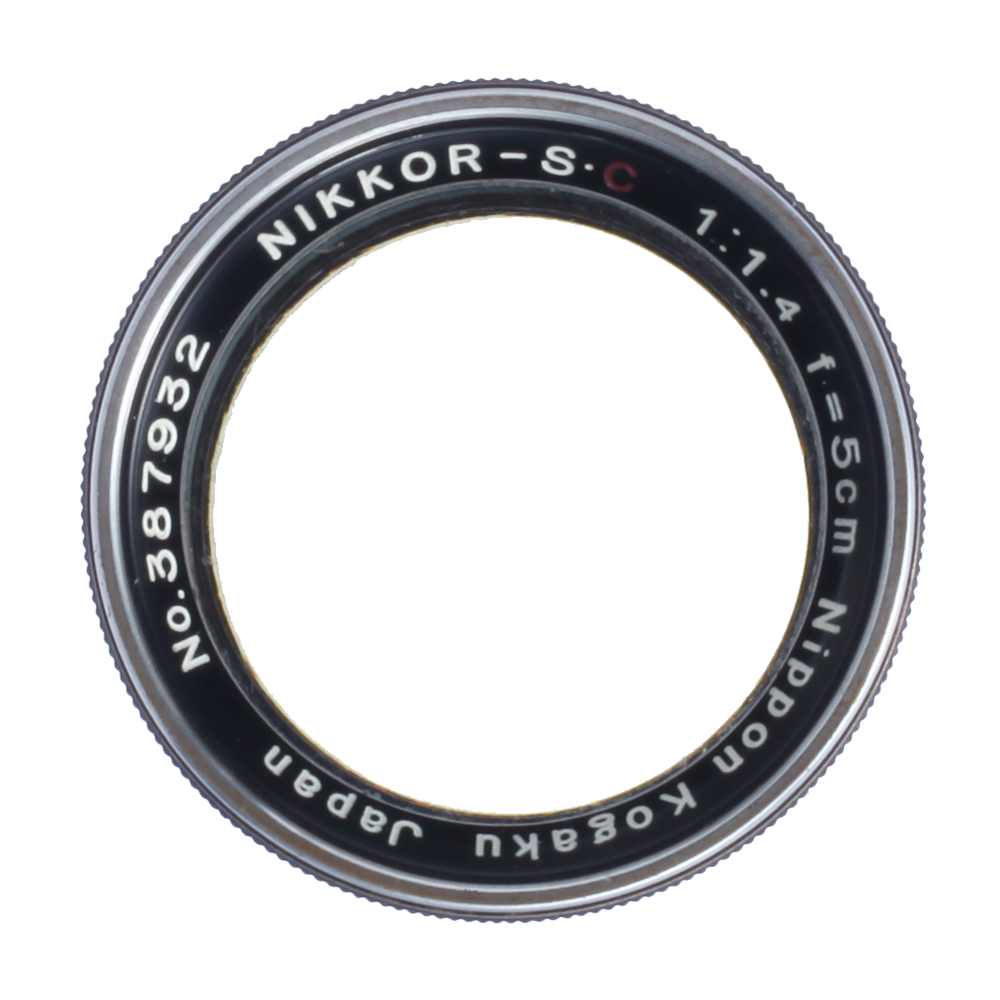 NIKON NIPPON KOGAKU NIKKOR-S.C 50mm 5cm F1.4 LENS 4 S MOUNT / EX+