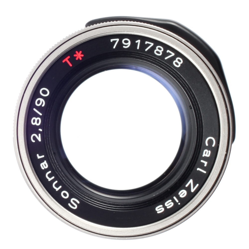箱付 CarlZeiss Gマウント Sonnar T* 90mm F2.8 Carl Zeiss 90mm Sonnar f/2.8 T* Lens for Contax G Cameras in