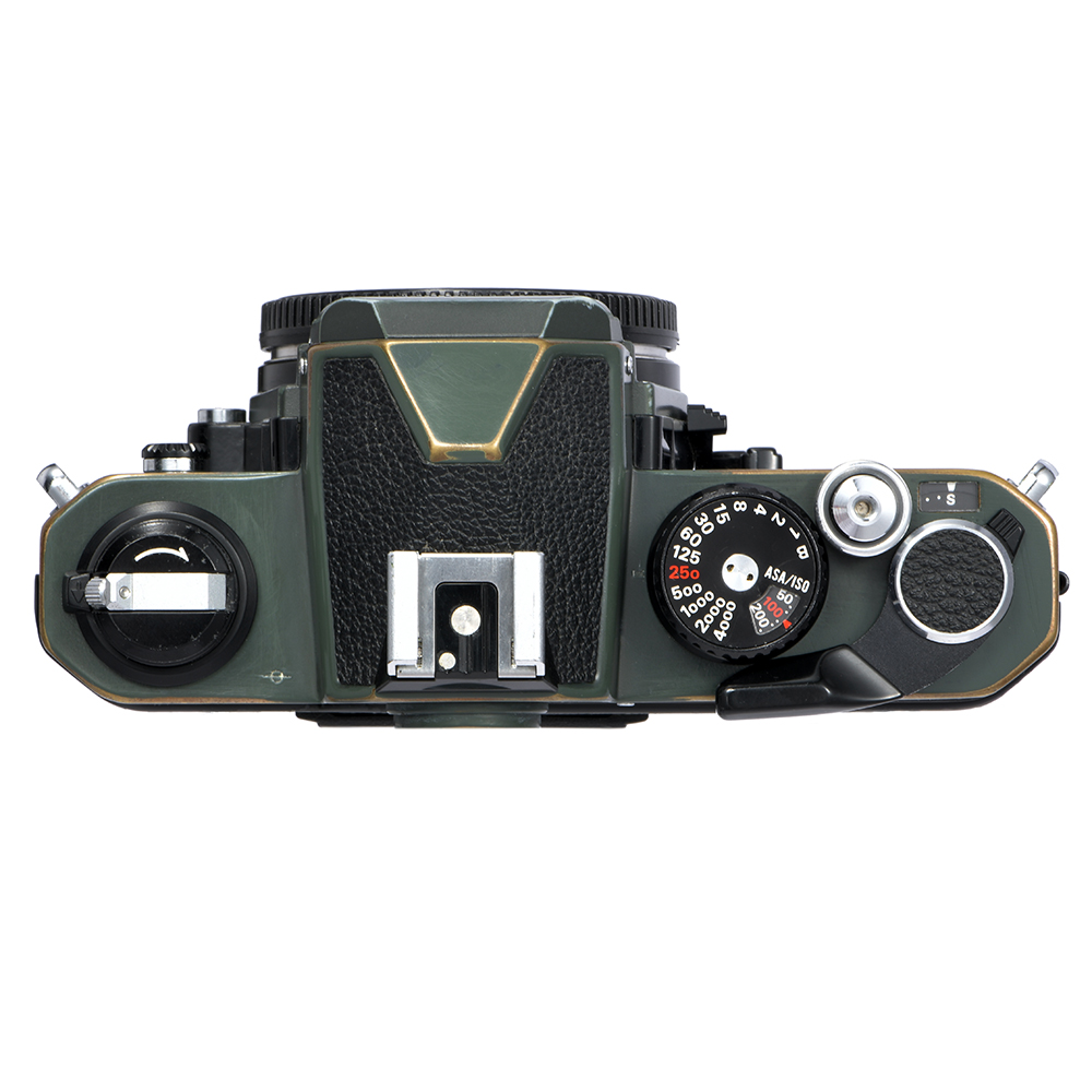 NIKON FM2 FM2n SLR FILM CAMERA REPAINTED OLIVE GREEN W NIKON FM2 FM2n SLR FILM CAMERA REPAINTED OLIVE GREEN W
