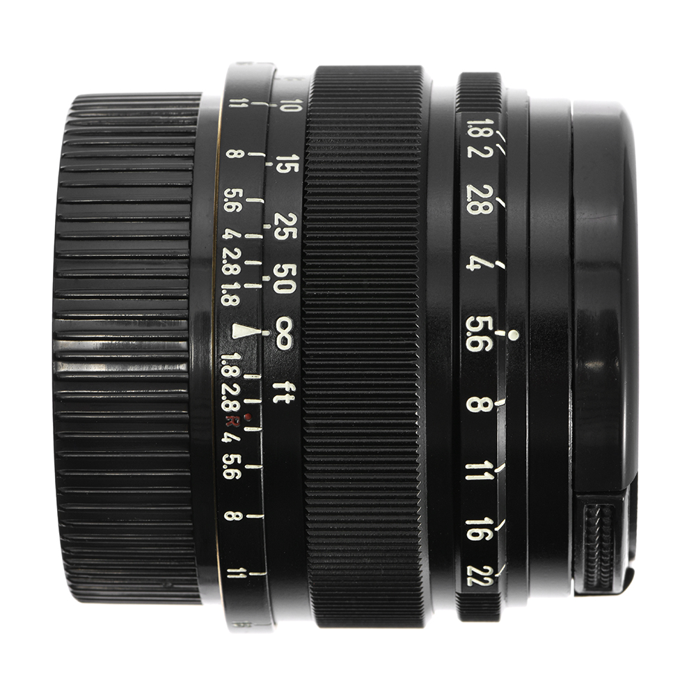 CANON 35mm F1.8 LENS L39 LEICA LTM REPAINTED SEMI GLOSSY BLACK