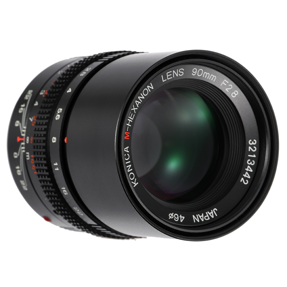【希少】KONICA M-HEXANON 90mm F2.8 レンズ Mマウント KONICA M-HEXANON 90mm F2.8 レンズ Mマウント KONICA M-HEXANON 90mm