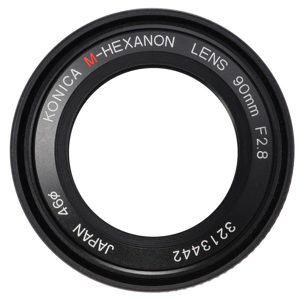 KONICA M-HEXANON 90mm F2.8 LENS LEICA M MOUNT / MINT / 90D