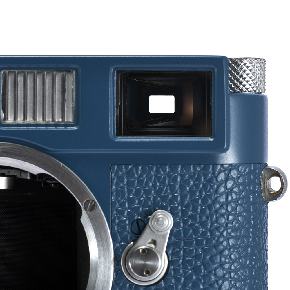LEICA M2 SELF TIMER RANGEFINDER FILM CAMERA REPAINTED MATTE BLUE