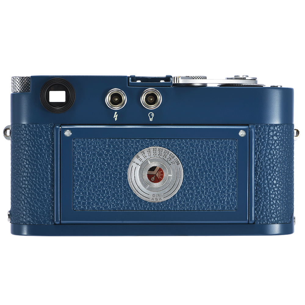LEICA M2 SELF TIMER RANGEFINDER FILM CAMERA REPAINTED MATTE BLUE