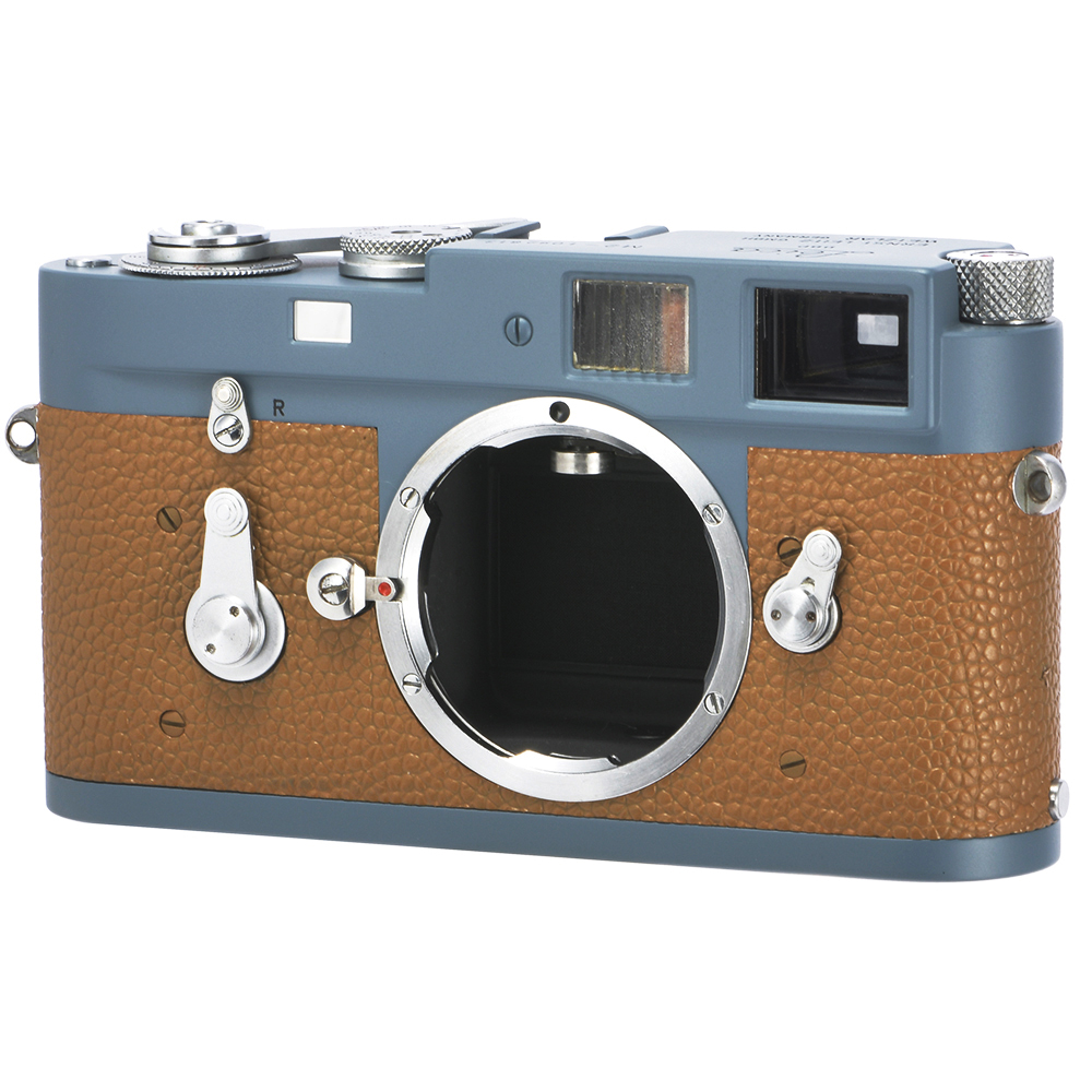 【Cool Design ショップ】Leica M2 レンジファインダー LEICA M2 SELF TIMER RANGEFINDER FILM CAMERA REPAINTED FLAT BLUE