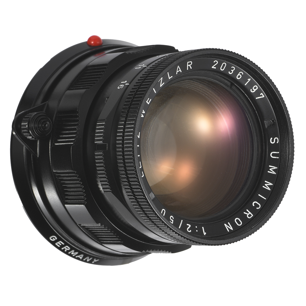 LEICA SUMMICRON 50mm F2 RIGID V2 DUAL SCALE LENS REPAINTED SEMI